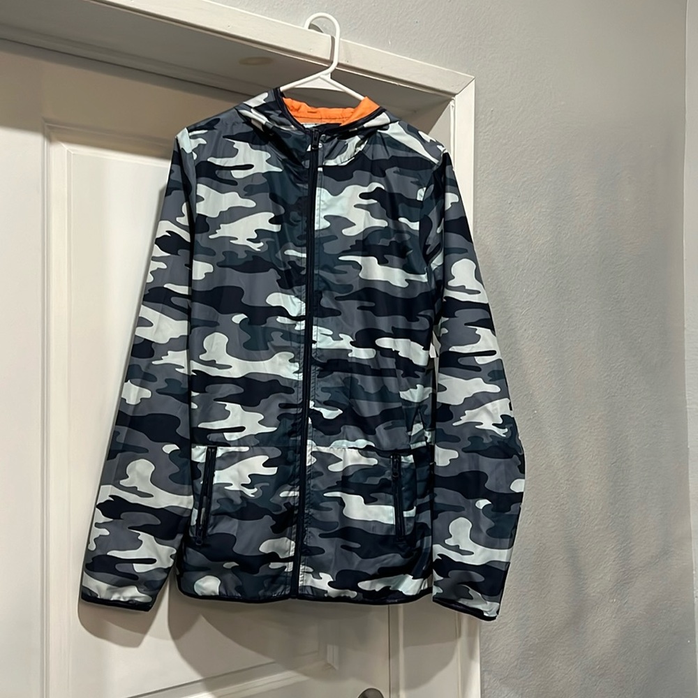Brand New Boys Joe Boxer size XL water resistant wind breaker jacket